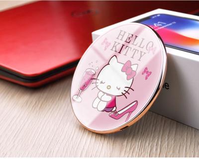 China Good Quality Mobile Phone Mirror Wireless Fast Charger for iPhone and Samsung for sale