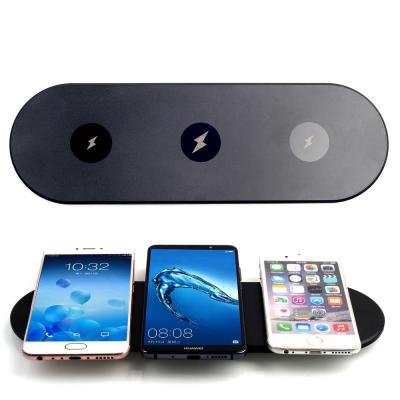 China Mobile Phone Charging NEWQI Standard Qi Wireless Fast Charging 3 in 1 Wireless Charger for sale