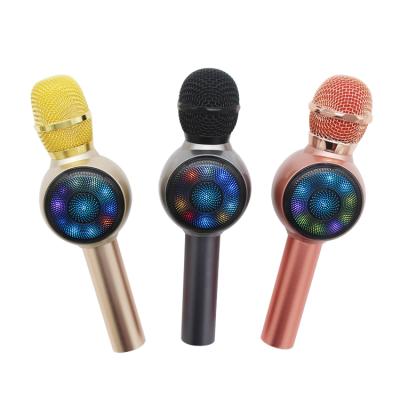 China Microphone Karaoke Microphone Handheld Radio with Speaker for iPhone Android PC Smart Phone Portable Handheld Microphone for sale