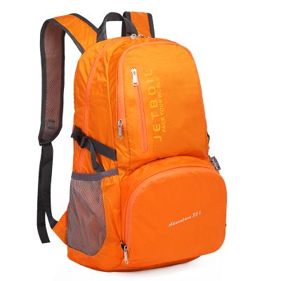 China Amazon Hot Selling Large Capacity Outdoor Sports Bag Lightweight Waterproof Durable Folding Hiking Travel Backpack for sale