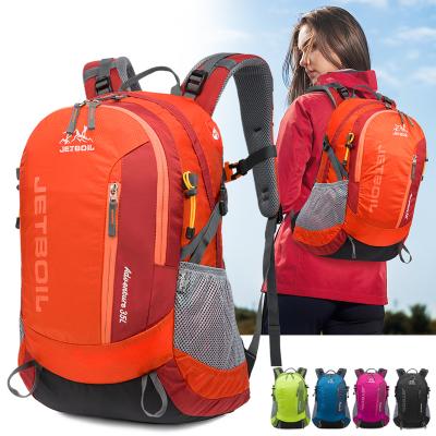 China Wholesale factory price 450D sport high quality nylon rucksack large capacity waterproof outdoor backpack for fishing climbing climbing for sale