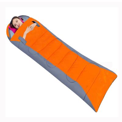 China Factory Wholesale High Quality Eco-friendly Cotton Sleeping Bag Outdoor Camping Adult Thickened Warm Portable Sleeping Bags for sale