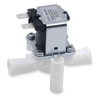 China 0.003MPa CNKB Hot Selling Plastic Drinking Machine Parts FPD-180W Water Starting Solenoid Valve DC12/24/36V for sale