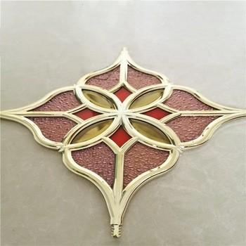 China Elegant Mirror Decorative Window Grille Inserts Georgian Bar Flower for upvc windows for sale