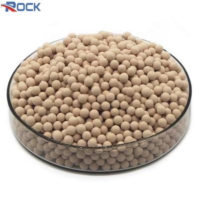 China Natural Gas Dehydration 3A Molecular Sieve Desiccant 0.5-0.9mm for sale