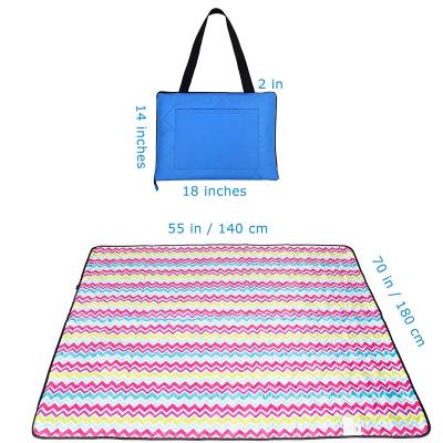 China PORTABLE Contract Tote Bag Waterproof Picnic Blanket, Outdoor Beach Mat Quilting for sale