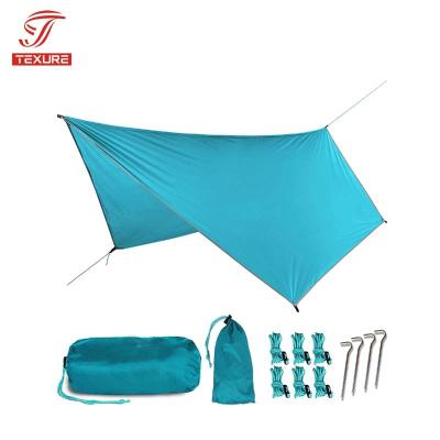 China Lightweight 12ft Hexagon Hammock Rain Fly Tent Lightweight Tarp for sale