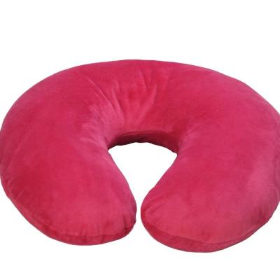 China Anti-pilling Microfiber Fleece Neck Pillow for sale