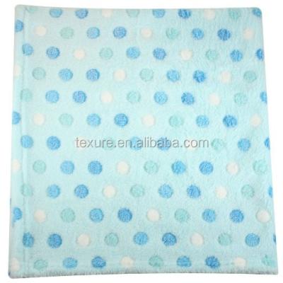 China Anti-pilling High Quality Soft Eco Plush Fleece Baby Blanket Factory for sale