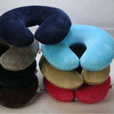 China Comfortable Anti-Static Micro Velvet U Shape Pillow Cushion Neck Pillow for sale