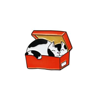 China Other Hot Selling Manufacturer Custom Cute Cat Soft Enamel Lapel Pins Made in China for sale