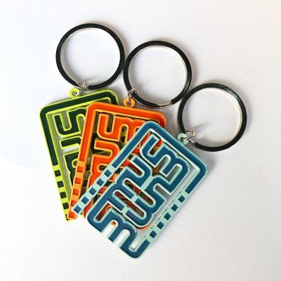 China Key Holder No Logo Metal Keychain With Wholesale Price Custom Formed Metal Key Chain for sale