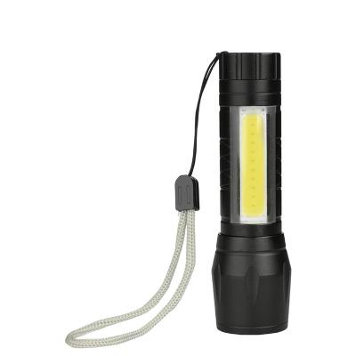 China Flashlights&Torches XPE+COB LED camping hotselling hand lamps camping lighting 9cm mini flashlight for sale