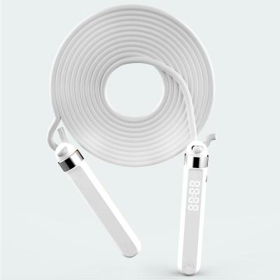 China Adjustable Fitness Exercise PVC Supporting Speed ​​Weighted Jumping Smart Jump Rope With Counter for sale