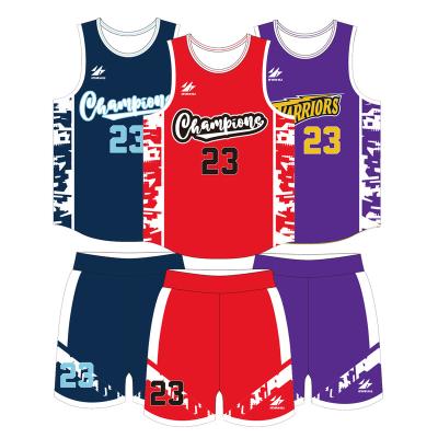 China High Quality Breathable Custom Made Profession Low Moq Basketball Uniform Wear for sale