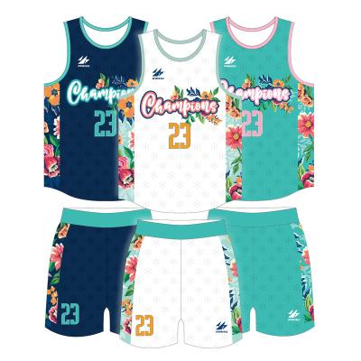 China Breathable Fast Shipping Sublimated Custom Reversible Blank Basketball Tank Top Men Basketball Uniform for sale