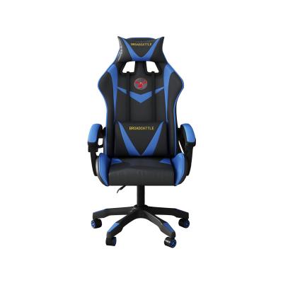 China Convertible Computer Pc Game Chair Gaming Pu Leather Silla Gamer Massage Racing Gaming Chair for sale