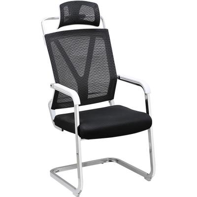 China Adjustable (height) Home office desk full mesh office chairs meeting room office chair without wheels for sale