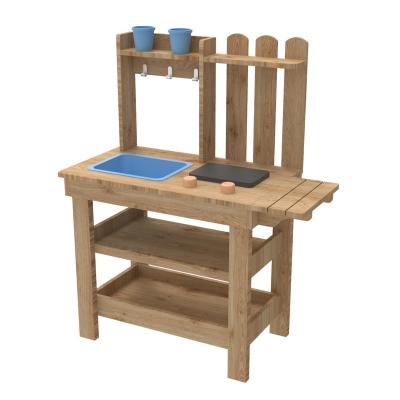 China Outdoor Kitchen Outdoor Wooden Kids Wooden Kitchen For Toys Children for sale