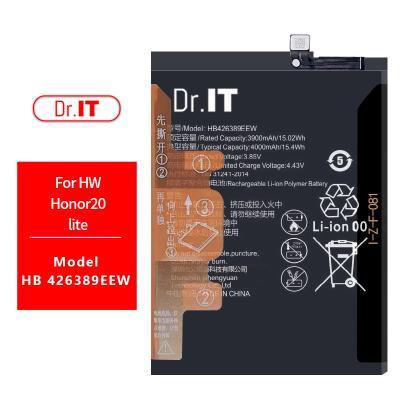 China Dr. IT Wholesale Supplier Mobile Cell Phone 4000mah HB426389EEW Lithium battery for Huawei honor20 Lite battery for sale