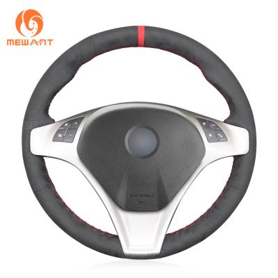 China Cuero artificial negro cubierta del volante para Alfa Romeo Giulietta MiTo 2008-2015 en venta