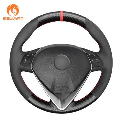 China Cubierta de rueda de 3 radios de hilo negro de costura manual para Alfa Romeo Giulietta MiTo 2014-2021 en venta