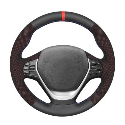 China Hand Sewing Soft Suede Leather Strip Perfect for BMW M Sport Steering Wheel Cover DIY for sale