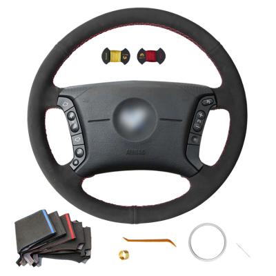 China Cobertura de volante personalizada para BMW Z3 E36/8 1996-1999 Decoração interior de casaco preto à venda