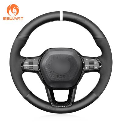 China Maroon Fan Club Design Style Custom Steering Wheel Cover para Honda Civic 11a geração 2022 à venda