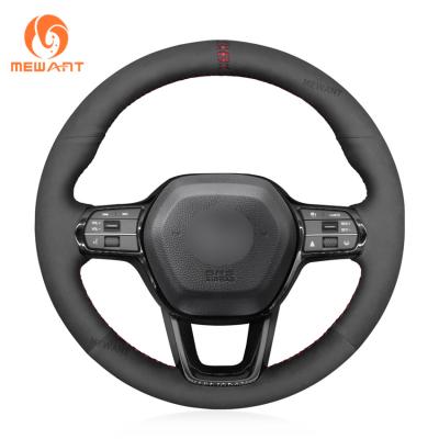 Chine 2017-2020 Honda Civic 11e génération 2022 Couverture du volant en suède doux avec fil noir à vendre