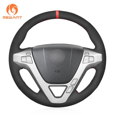 Chine Outil d'installation au pouce Couverture de volant en suède bleu personnalisé pour Acura MDX 2007-2013 à vendre