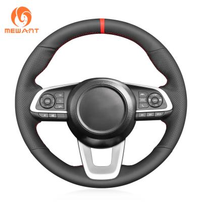 China 2020- Ano Capa do volante de colagem manual de couro PU azul para Toyota Raize Yaris à venda