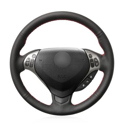 China Custom New Genuine Leather Hand Stitched DIY Car Protector Steering Wheel Cover para Acura TL 2007 TL Tipo-S 2007 à venda