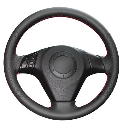 China Customize your Genuine Leather Wrap Steering Wheel Cover for Mazda 3 Axela 2008-2013 Mazda CX-7 CX7 2010-2016 Mazda 5 2011-2013 for sale