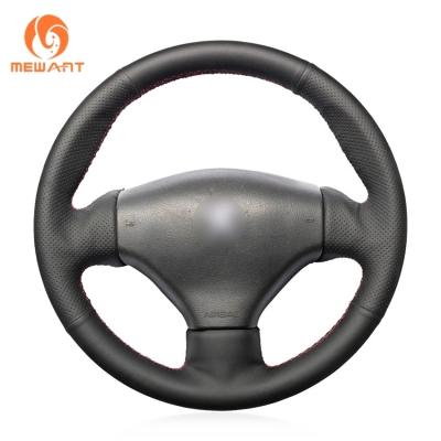 Cina Fattore all'ingrosso Copertura del volante in fibra di carbonio PU per Peugeot 206 1998 1999 2000 2001 2022-2005 206 SW 2003-2005 206 CC 2004 in vendita