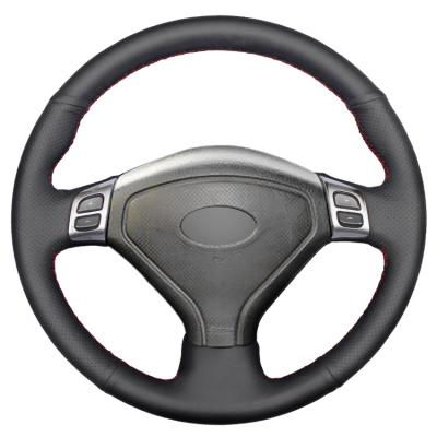 China Custom Styling Artificial Leather Stitch Steering Wheel Cover for Subaru Forester 2004-2006 Outback 2004 2005 Legacy 2004-2006 for sale