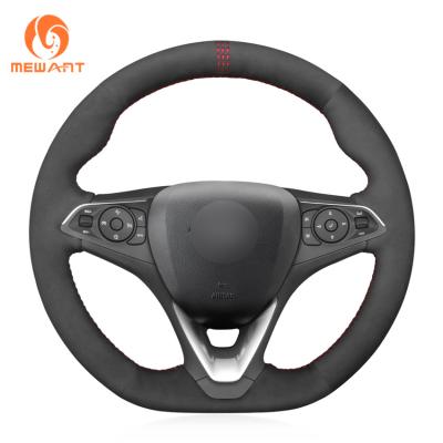 China MEWANT Ready To Ship For Opel Astra Combo Corsa  Grandland X Insignia Wholesale D Type Luxury Steering Wheel Cover Wrap for sale