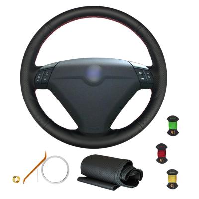 China Leather Suede Steering Wheel Cover for Volvo C70 S40 S60 S80 V40 V50 V60 V70 2014 XC60 XC70 XC90 for sale