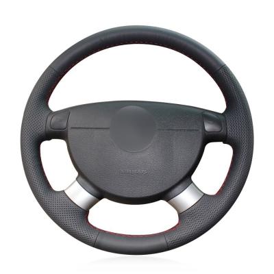 China Drop Shipping Artificial Leather Steering Wheel Cover for Chevrolet Lova Aveo Excelle Daewoo Gentra 2013-2015 Lacetti 2006-2012 for sale