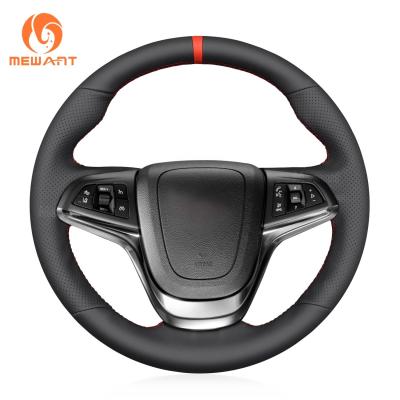 China Mewant vegan leather steering wheel cover for Holden Calais Commodore Ute 2013-2017 hand stitching steering wheel cover for sale