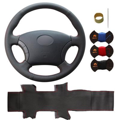 China Black Leather Steering Wheel Cover for Great Wall Haval Hover H3 H5 Wingle 3 Wingle 5 for sale