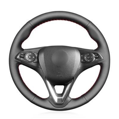 China Capa del volante de cuero artificial para Opel Vauxhall Astra K Corsa E Crossland X Grandland X Insignia CT B Karl Zafira en venta