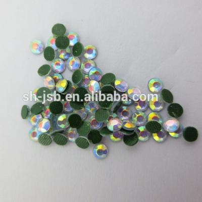 China Flatback Cast Cheap Hot Fix Rhinestone AB Crystal Rhinestone for sale