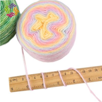 China Anti-pilling colorful soft wool yarn cashmere wool china yarn for hand knitting crochet sweater hat shoes for sale