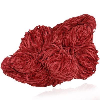 China Chamrkey Chenille Yarn Super Soft Polyester Chenille Yarn Silky 100% Chenille Yarn For Fashion Sweater for sale