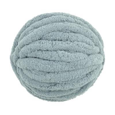 China Anti-Bacteria Soft Wholesale 35 Colors 2cm Thick Chunky Elephant Knit Vegan Chenille Yarn for sale