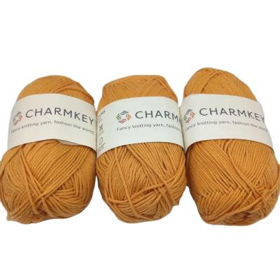 China Durable Soft Smooth 50g/pc Baby Thread Thick Velvet Yarn Fiber Cotton Crochet Knitting Yarn For DIY Sweater for sale