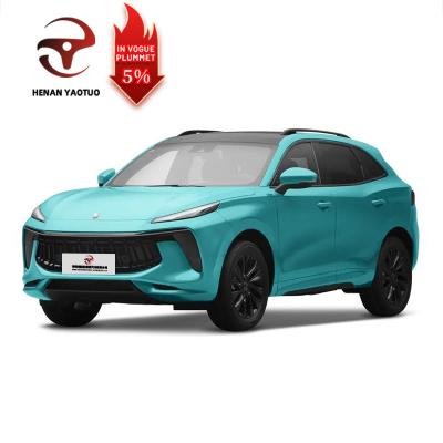 China Chinese new design Dongfeng gasoline suv car T5EVO SUV unpiloted car in leather for best selling for sale