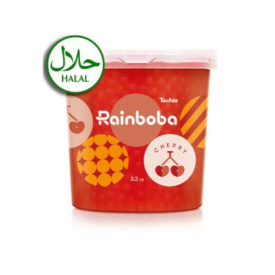 China Halal Cherry Flavor Bursting Boba Round Premium From Taiwan Supplier for sale