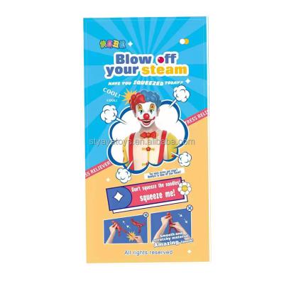 China 2022 new box Anti-stress blind toy anti ungly strain amazon uncle clown anti-stress joker happy fidgety person toys set relaxing toy for sale